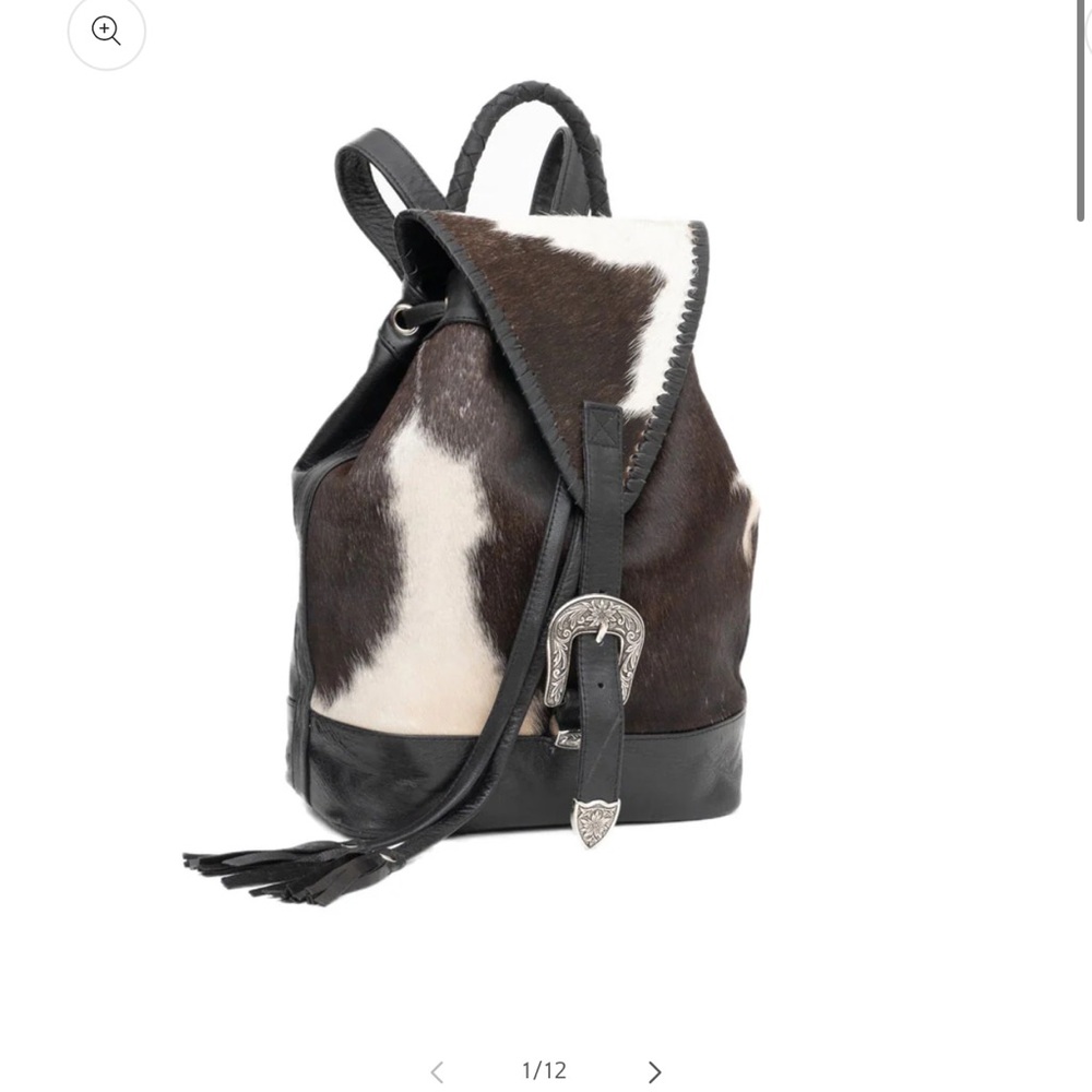 Saudara Jitana Cowhide Western Backpack NWOT